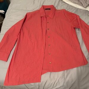 Blanque Striped Button Down Shirt